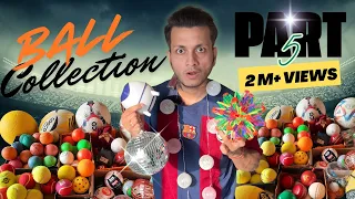 BALLS KA BUFFET (PART 5) 🪩👁️🛞💣⚾ #ball #collection #unboxing #cricket