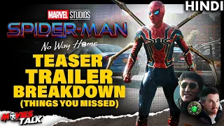 SPIDER-MAN : No Way Home - Teaser Trailer Breakdown [Explained in Hindi]
