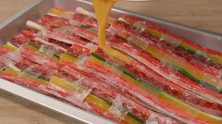 명절에 빠질 수 없는 꼬치전 손님들 반응 폭발! 이쑤시개 없이 간단한데 맛은 최고❗맛있다고 온 동네 소문났습니다