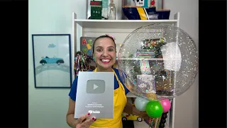 Chegou a tão esperada placa de 100 mil inscritos!