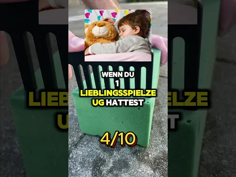 Was wir alle als Kinder gemacht haben! Finger runter Challenge 🖐👶