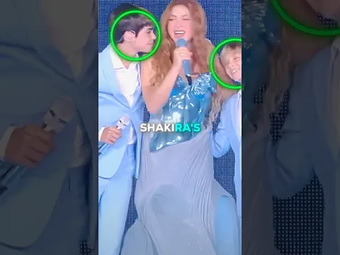 Shakira´s KIDS SINGS and Performs at a Concert❤️‍🩹🙏🏻