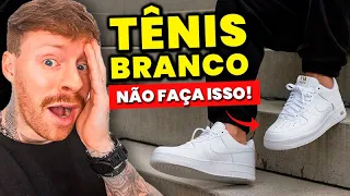 4 GAFES ao usar TÊNIS BRANCO que DESTROEM seu Visual (e Você NÃO percebe!)