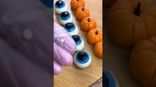 Vocês pediram e eu trouxe: docinhos de leite em pó de halloween 🎃#fypシ #docedeleiteempo