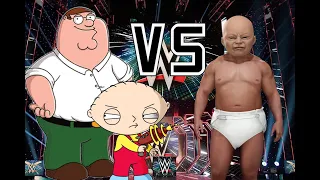 🔴wwe 2K25 live big BIG the boss vs Peter and Stewie Griffin🔥 #WWE2K25 #ShortsLive