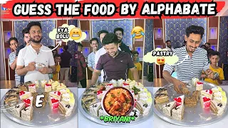 Funny Guess The Food Name By Alphabets 🤯 For Pastries 🥧 #foodchallenge #pastry #sahilkhannt #funny