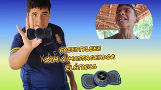 TESTEI O MASSAGEADOR ELÉTRICO JUNTO COM FREESTYLE E DEU NISSO...😰