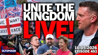 🚨UNITE THE KINGDOM LIVE FROM LONDON AS TOMMY ROBINSON & MILLIONS OF PATRIOTS MARCH & JOIN RALLY 🚨