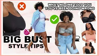 BIG BUST STYLE HACKS:  Bra Fitting Tips & Must Haves + Best Bras DDD+ Recommendations ♡
