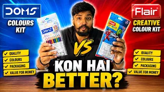 Doms Stationary And Flair Stationary | Which Stationary Is Best For Students | Full Review 
