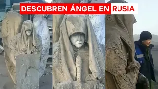 Increíble Hallazgo en Rusia: Encuentran un Ángel que Desafía la Imaginación.