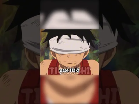 Luffy aprendendo o Haki da observação