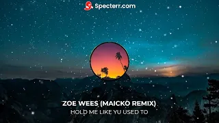 HOLD ME LIKE YOU USED TO DO   ZOE WEES MAICKO REMIX 2023