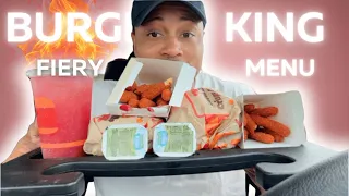 @BURGERKING New Fiery Menu Review!!! 🔥🔥