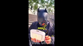 A Story Of Batman (Live-10)😲😱~mini woodworking art skill / wood / handcrafts /#shorts