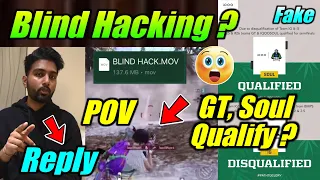 BMPS Blind Hacking ? POV 😳 Punk Reply ! Soul, Gt Fake Qualified, Disqualify 😮