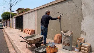 DILE ADIOS AL REVOQUE.. NUNCA MAS UTILICES CEMENTO ARENA Y CAL.. ES MUCHO MAS ECONOMICO Y RESISTENTE