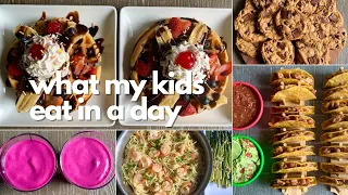 WHAT MY KIDS EAT IN A DAY - DAY 46