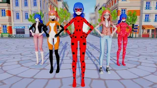 MMD Miraculous Ievan Polkka