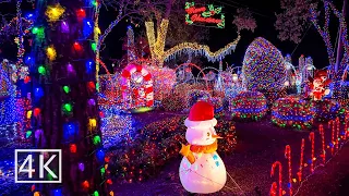 [4K] 🎄 Christmas Lights - Loomis California