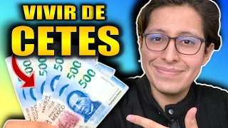 💰 VIVIR de los CETES - ¿Cuánto necesito INVERTIR? (con impuestos e inflación)