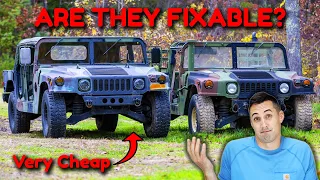 I Accidentally Bought TWO Non-Running Humvees at a Government Auction
