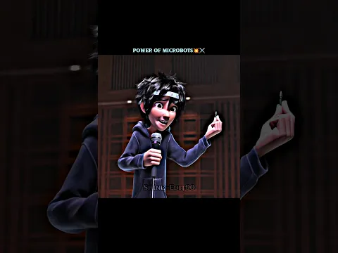 Hiro Crazy introducing Microbots 💥🥶 | Big Hero 6 Edit | #edit #shorts #animation @Shine-Edit90