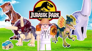 I Built a Huge Lego Jurassic Park!