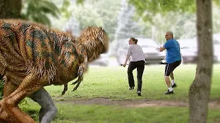 ¡Un T-Rex Los Asusta!
