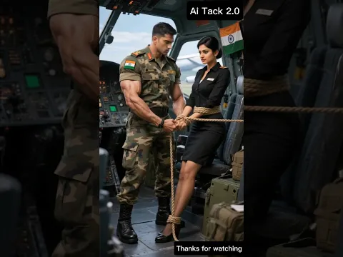 All Passengers Fainted… Only One Soldier Stood Up To Save Everyone 😱🇮🇳 #aishorts #aeroplane #viral