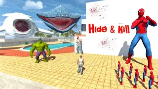 Franklin Plays Hide & Kill With 'Sea Monsters' In INDIAN BIKE DRIVING 3D
