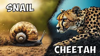 Snail vs. Cheetah: Epic Race Across an Entire Country