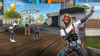 SACANDO REACCIONES GRACIOSAS de la GENTE en Free Fire #3 🤣