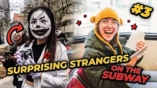 Photographed Subway Strangers… Gifted Them SURPRISE INSTANT Prints! (FANTASTIC REACTIONS) Ep 03