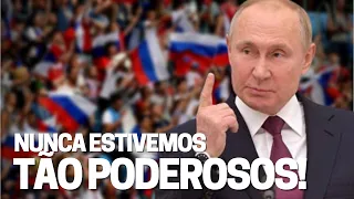 Putin ovacionado na Rússia! Rússia afirma que Brasil é contrário aos EUA e proíbe Bósnia na OTAN!