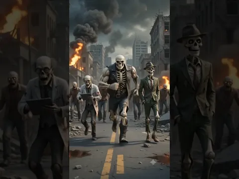 من يهرب من الزومبي الرجل القوي ام الذكي ام المحظوظ! 🤔؟؟