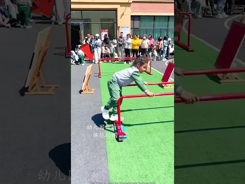 Little Girl Completes Difficult Game Of Her School #shortsvideo