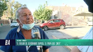 El dolor de Gerónimo Zapata, el papá del Wey