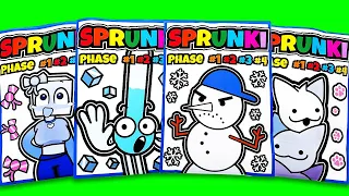 🌈 SPRUNKI Cool As Ice Blind Bag Bad Snowman Iciella Thermomity  | ASMR Phase 1vs2vs3vs4 squishy스프런키