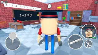 Escape the Epic School - Teacher Obby Full Gameplay 4K #roblox 