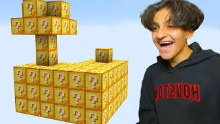 جربت سكاي بلوك لكي بلوك في ماين كرافت!! MINECRAFT