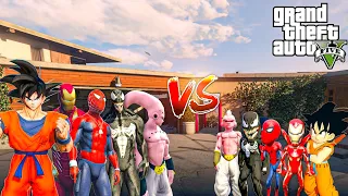 Team Dad Vs Team Son Epic Battle In GTA 5!