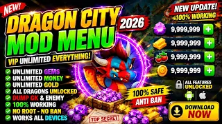 TUTORIAL!🚀 Dragon City Hack/MOD APK v26.10.4 (VIP Unlimited Money & Gems) Works Android iOS 2026