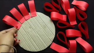 Unique Paper Flower Wall Hanging | Wall Decor Idea | Paper Craft | Wall Hanging | Home Decor Idea