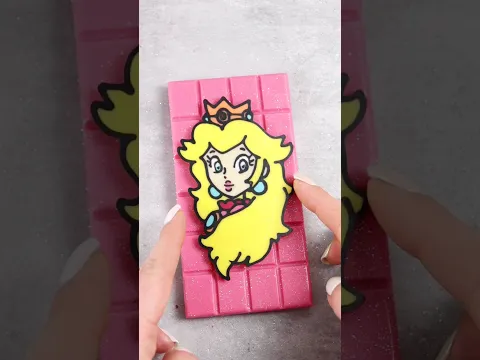 Princess Peach 💕 #chocolate #supermariobros #shorts #shortsvideo