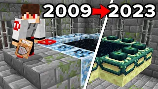 CONSEGUI TODOS OS ITENS RAROS DO MINECRAFT (todas versões)
