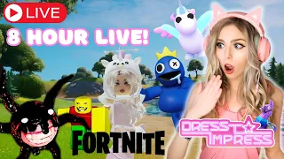 🔴LIVE! 8 HOUR LIVESTREAM SPECIAL! #ROBLOX
