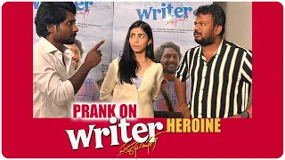 Prank On Writer Padmabhushan Heroine Tina | Ft. Suhas | Telugu Pranks | FunPataka