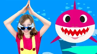 Baby Shark New Remix Kids Singing & Dancing | Alex and Nastya - kids videos