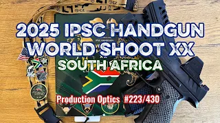 2025 South Africa IPSC Handgun World Shoot XX | Production Optics | All Stages | FPV | 360